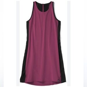 Smartwool Magenta and Black Mini Dress